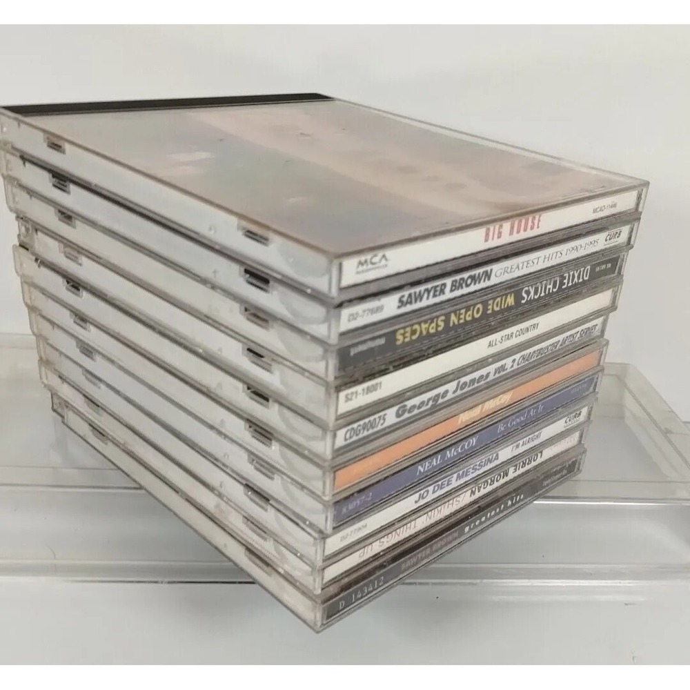 Lot Of 10 Various Artists CDS - READ. Dixie Chicks George Jones Sawyer Brown - Picture 3 of 9